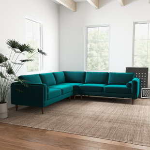 Wayfair mid deals century modern sectional